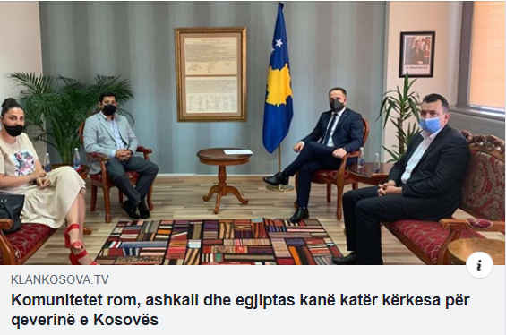 The Roma, Ashkali and Egyptian communities have four demands on the Kosovo government