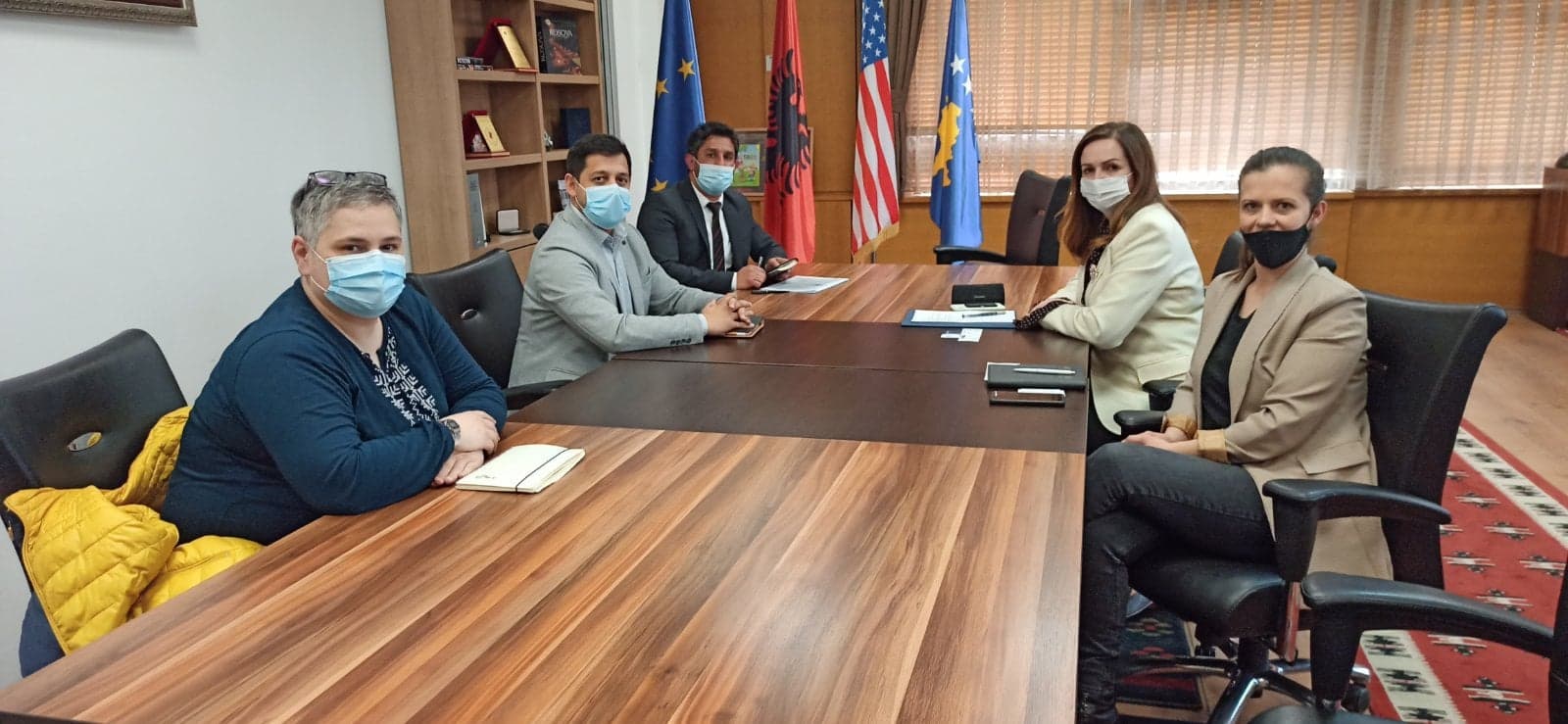 Takim me Ministren e Arsimit znj. Arbërie Nagavci