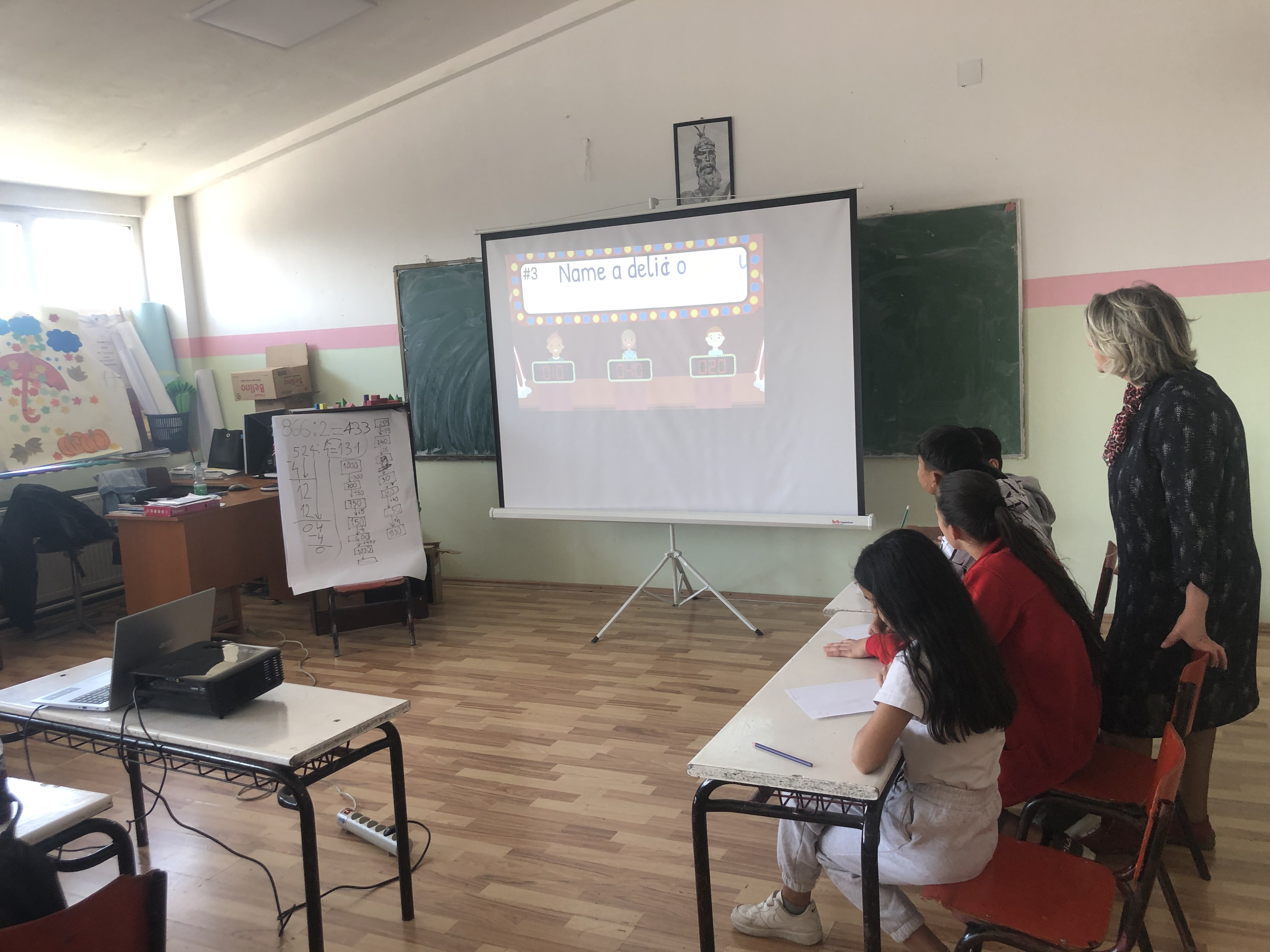 Activities in the learning center SH.F.M.U